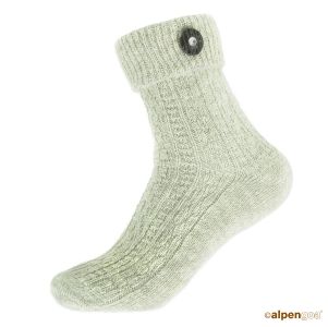 Trachtensocken mit Knopf